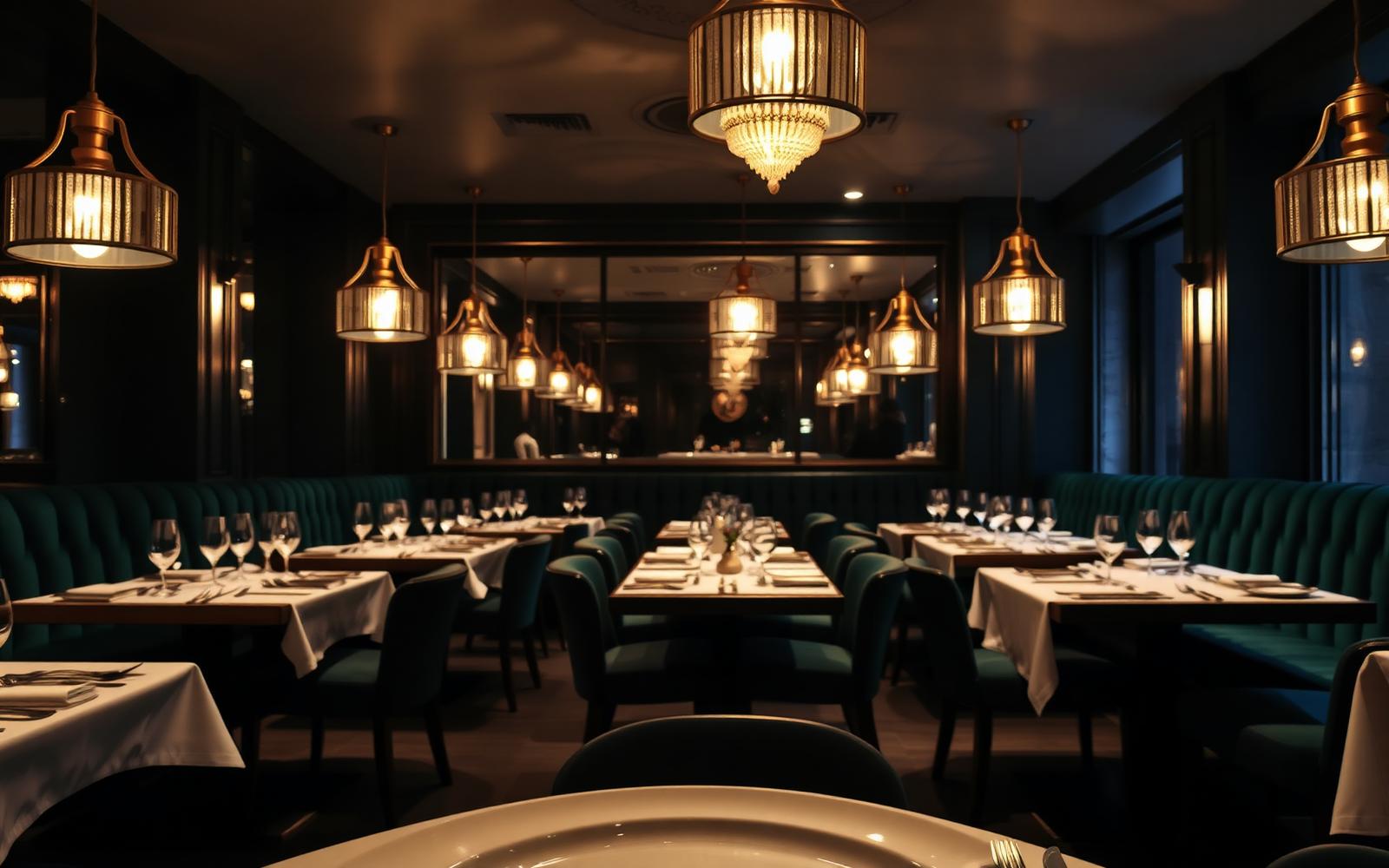 Fine dining restaurant
